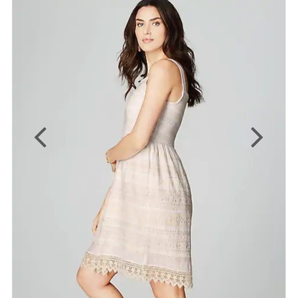 J.Jill Dress Crinkled-Textured Ocean Breeze Embellished Petite Size M New w/Tag - Picture 6 of 9